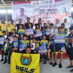 Atlet Sepatu Roda Deli Serdang Inline Skate (DSILS) meraih 16 medali pada Kejuaraan Terbuka Sepatu Roda memperebutkan Piala Kapolres Aceh Timur, Minggu (26/06/2022).