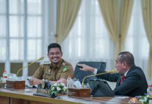 Walikota Medan, Bobby Nasution bersama Gubsu, Edy Rahmayadi