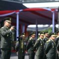 Kasad Jendral TNI, Dudung Abdurachman saat memberikan arahan kepada lulusan Paja TNI AD di Mabesad, Kamis (14/7/2022)