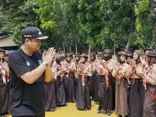 Bobby Ingatkan Pramuka Jadi Garda Terdepan Menjaga Alam Sekitar