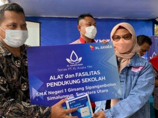 PT. XL Axiata, Tbk (XL Axiata) menyelenggarakan aksi mengajar dan berbagi sebagai bagian dari program XL Axiata Baik di kawasan Danau Toba.