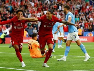 Menang 3-1, Liverpool Angkat Tropi Community Shield