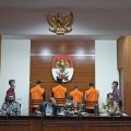 Konferensi Pers KPK usai menetapkan Rektor Unila sebagai tersangka suap ujian masuk jalur mandiri