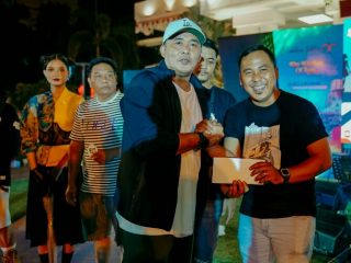 Aulia Rachman disela sela kegiatan Medan Bekraf