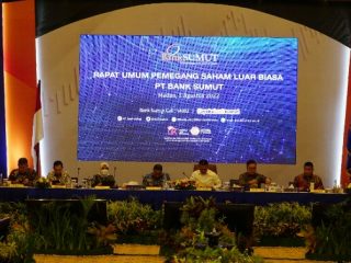 Rapat Umum Pemegang Saham Luar Biasa (RUPS LB) Bank Sumut menyepakati untuk mengangkat Prof Erlina sebagai Komisaris Independen Bank Sumut, Senin (1/8/2022).