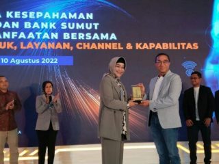 PT Bank Pembangunan Daerah Sumatra Utara atau Bank Sumut berkolaborasi dengan BNI dengan mengusung program Orange Synergy.