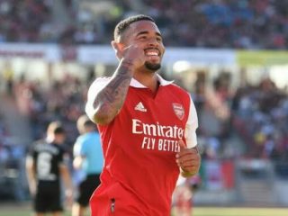 Gabriel Jesus akan menjadi andalan Arsenal saat bersua Leicester, Sabtu (13/8/2022)