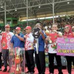 Kecamatan Medan Denai untuk kedelapan kali berturut turut meraih juara umum Pekan Olahraga Kota (Porkot) Medan 2022.