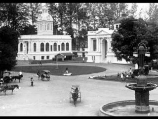 Tugu Titik Nol Kota Medan di zaman kolonial Belanda