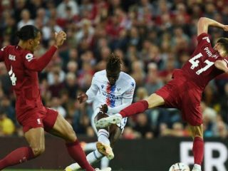 Pemain Liverpool gagal meraup poin penuh di depan publiknya sendiri ketika menjamu Crystal Palace dalam lanjutan Liga Inggris di Stadion Anfield, Selasa (16/8/2022).