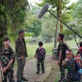 Walikota Medan, Bobby Nasution saat proses satu adegan dalam Film 1 CM