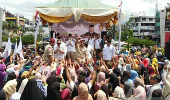 Kehadiran Gus Irawan Pasaribu pada Sabtu (20/8/2022) di Kota Salak Padang Sidempuan