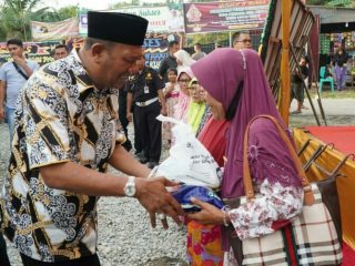 Syah Afandin saat menghadiri acara yang digelar Pendawa Langkat