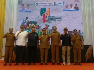 Dinas Kebudayaan dan Pariwisata Sumatera Utara bersama Komite Permainan Rakyat dan Olahraga Tradisional Indonesia (KPOTI) Sumut menggelar pembinaan dan pelestarian permainan tradisional.