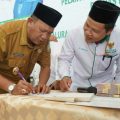 Plt Bupati Langkat, Syah Afandin serahkan zakat harta melalui Pengurus Baznas Langkat