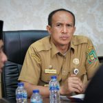 Pengurus PMII Langkat audensi ke Pemkab Langkat, Selasa (6/9/2022)