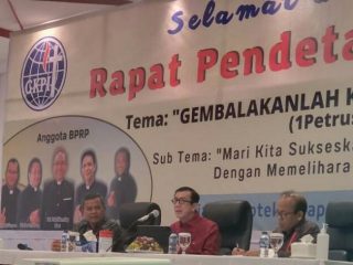 Hadiri Rapat Pendeta GKPI se Indonesia, Menteri Yasonna Dukung Pengembangan UMKM Jemaat