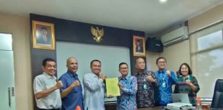 Persatuan Wartawan Indonesia (PWI) Sumut melaksanakan kerja sama dengan Kantor Wilayah (Kanwil) Badan Penyelenggara Jaminan Sosial (BPJS) Ketenagakerjaan terkait Jaminan Kecelakaan Kerja (JKK) dan Jaminan Kematian (JKM) untuk seluruh anggotanya di kantor BPJS Ketenagakerjaan, Jalan Pattimura Medan, Kamis (22/9/2022).