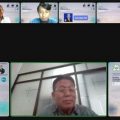 Dekan FE Unimed Prof. Indra Maipita (kiri) memoderatori diskusi evaluasi kurikulum OBE dengan narasumber Prof. Syawal Gultom, ketua senat Universitas Negeri Medan (tengah) dan Prof. Usep Suhud, wakil dekan 1 FE UNJ.