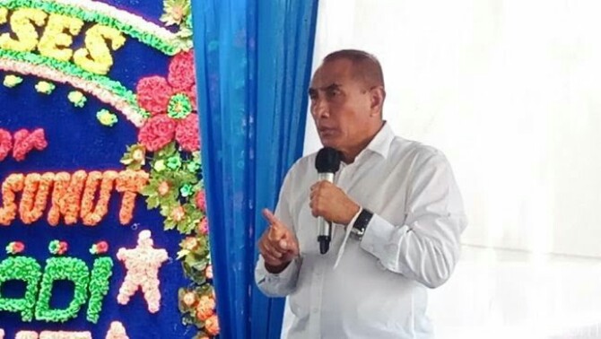Gubernur Sumut Edy Rahmayadi