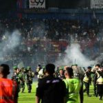 Korban kerusuhan pasca pertandingan derby Jatim antara Arema Malang melawan Persebaya Surabaya di Stadion Kanjuruhan mencapai 129 orang.