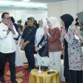 Wakil Walikota Medan, Aulia Rachman saat membuka Job Fair 2022.