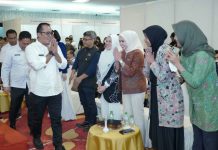 Wakil Walikota Medan, Aulia Rachman saat membuka Job Fair 2022.