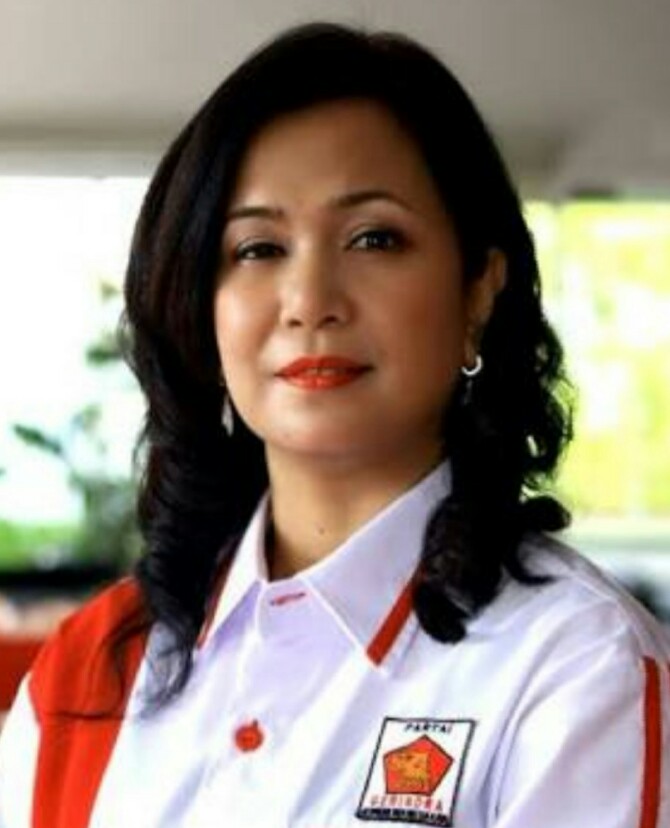 Anggota DPRD Medan dari Fraksi Gerindra, Dame Dumasari Hutagalung