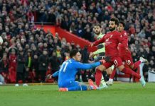 Gol Mohammed Salah dimenit 76 cukup membawa Liverpool meraih poin penting di kandang sendiri kala menjamu Manchester City dalam lanjutan Liga Inggris, Minggu (16/10/2022)