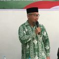 Ketua PD Al Washliyah Medan, Abdul Hafiz Harahap, saat membuka Bimtek RKAM/RKAS Sekolah Al Washliyah, Kamis (27/10/2022)