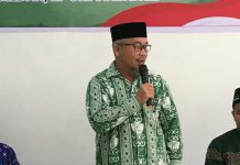 Ketua PD Al Washliyah Medan, Abdul Hafiz Harahap, saat membuka Bimtek RKAM/RKAS Sekolah Al Washliyah, Kamis (27/10/2022)