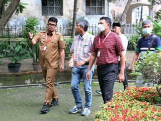 Walikota Medan, Bobby Nasution beserta peserta City Tour IMT - GT di Rumah Tjong A Fie
