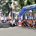 Ribuan peserta memeriahkan kegiatan Fun Run dan Fun Walk pada pergelaran HUTPHORIA HUT Ke 61 Bank Sumut yang digelar Minggu (13/11/2022).