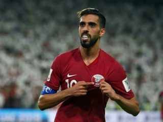 Hassan Al Haydos salah satu pemain kunci Qatar di Piala Dunia 2022