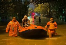 Banjir yang melanda Kota Medan beberapa hari lalu. Pemko Medan tahun depan berencana membangun kolam retensi guna mencegah banjir