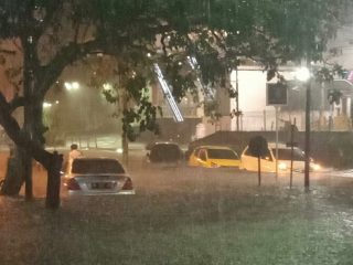 Banjir dikawasan medan sunggal