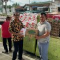 PT Indonesia Asahan Aluminium persero (Inalum) melalui program tanggung jawab sosial dan lingkungan (TJSL) menyerahkan bantuan kepada korban terdampak banjir yang terjadi di Kecamatan Buntu Pane, Kabupaten Asahan.