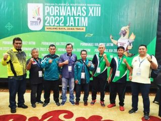 Kontingen Sumatera Utara meraih medali perunggu cabang catur Pekan Olahraga Wartawan Nasional (Porwanas) XIII tahun 2022 yang berakhir Kamis (24/11) di Kota Batu, Malang Raya, Jawa Timur. Sumut meraih perunggu dari nomor beregu.