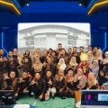 Dekan FIP Unimed Prof Yusnadi berfoto bersama panitia ICONSEIR 2022.