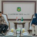 Walikota Medan, Bobby Nasution saat menerima perwakilan UGM
