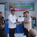 Kasipenkum Kejatisu Yos Tarigan (kanan) bersama Camat Sibolangit