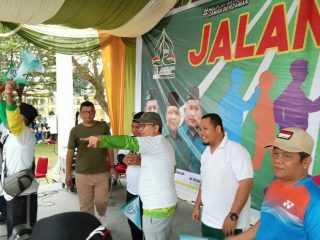 Ribuan Warga Meriahkan Jalan Sehat HUT 92 Tahun Al Washliyah