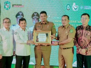 RSUD Bachtiar Djafar di Jalan Kol Yos Sudarso, Kelurahan Pekan Labuhan, Kecamatan Medan Labuhan soft launching, Senin (5/12/2022).