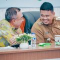 Walikota Medan, Bobby Nasution disela-sela launching KKPD