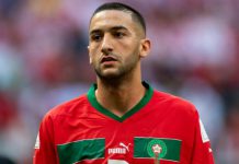 H Ziyech kembali menjadi andalan Timnas Maroko menghadapi Spanyol di babak 16 besar Piala Dunia 2022