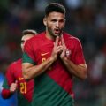 Bintang muda Timnas Portugal G Ramos menciptakan hattrick ke gawang Swiss saat timnya menang 6-1