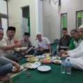 Sekretaris DPD Gerinda Sumut Sugiat Santoso (dua dari kiri) dan Sekretaris PW Al Washliyah Alimnur Nasution (paling kanan)