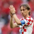 Luka Modric tetap menjafi andalan lini tengah Timnas Kroasia ketika melawan Brazil