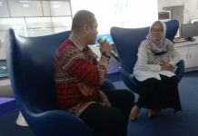 Perwakilan Dinas Kominfo Bandung ketika menerima kunjungan perwakilan Dinas Kominfo Medan