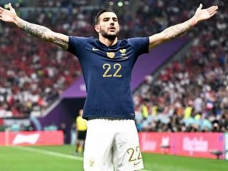 Golnya ke gawang Tim Maroko di babak semifinal Piala Dunia 2022 menjadikan T Hernandez sebagai pemain pertama yang menjebol gawang Y Bounou di turnamen ini